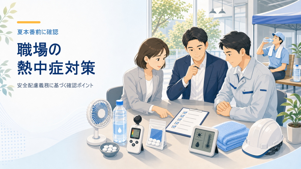 職場の熱中症対策